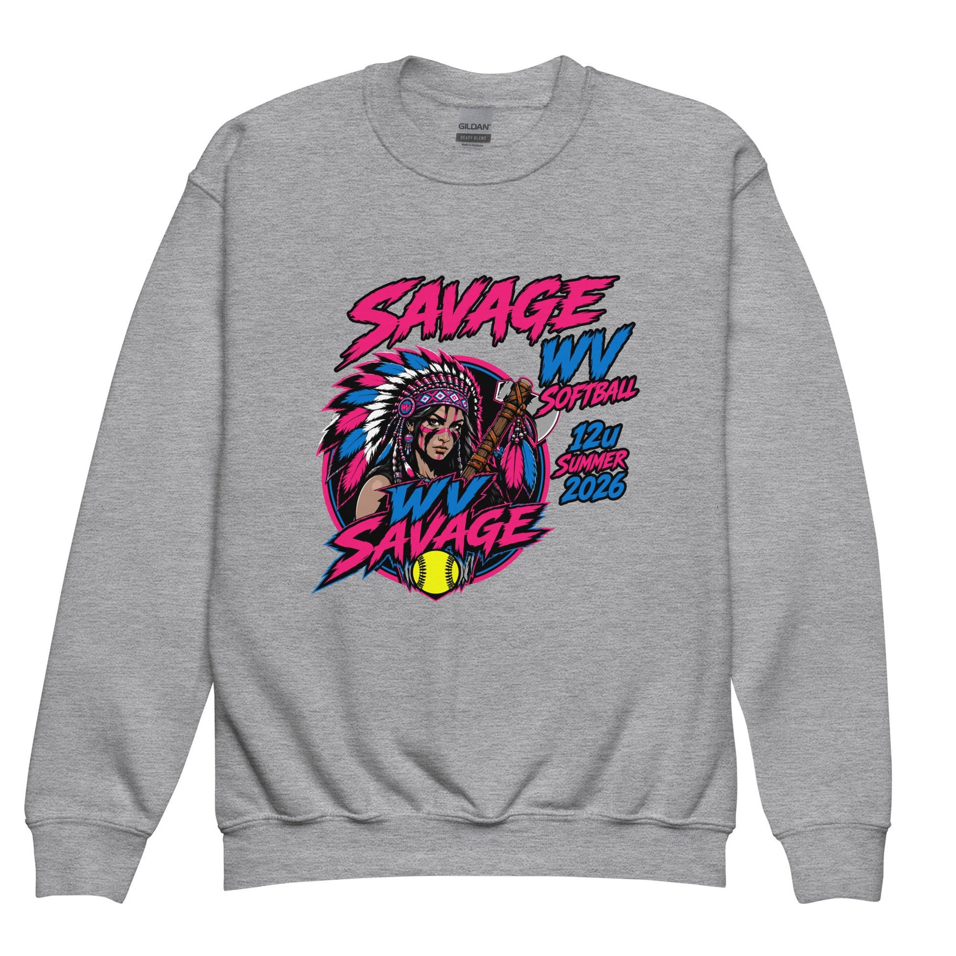 Classic | Youth Sweatshirt | Savage | Vanguard Logo