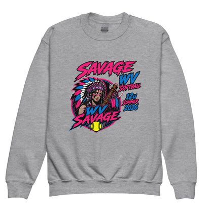 Classic | Youth Sweatshirt | Savage | Vanguard Logo