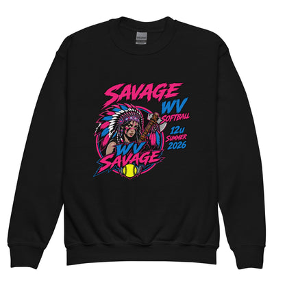 Classic | Youth Sweatshirt | Savage | Vanguard Logo