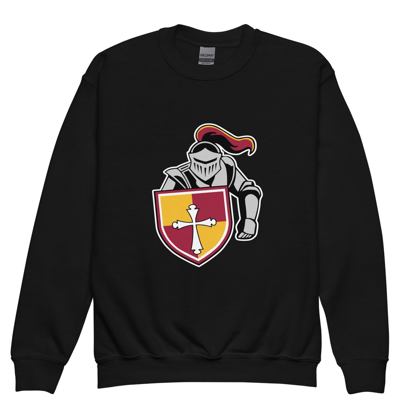 Classic | Youth Sweatshirt | Scecina High School Track and Field | Crusader Logo