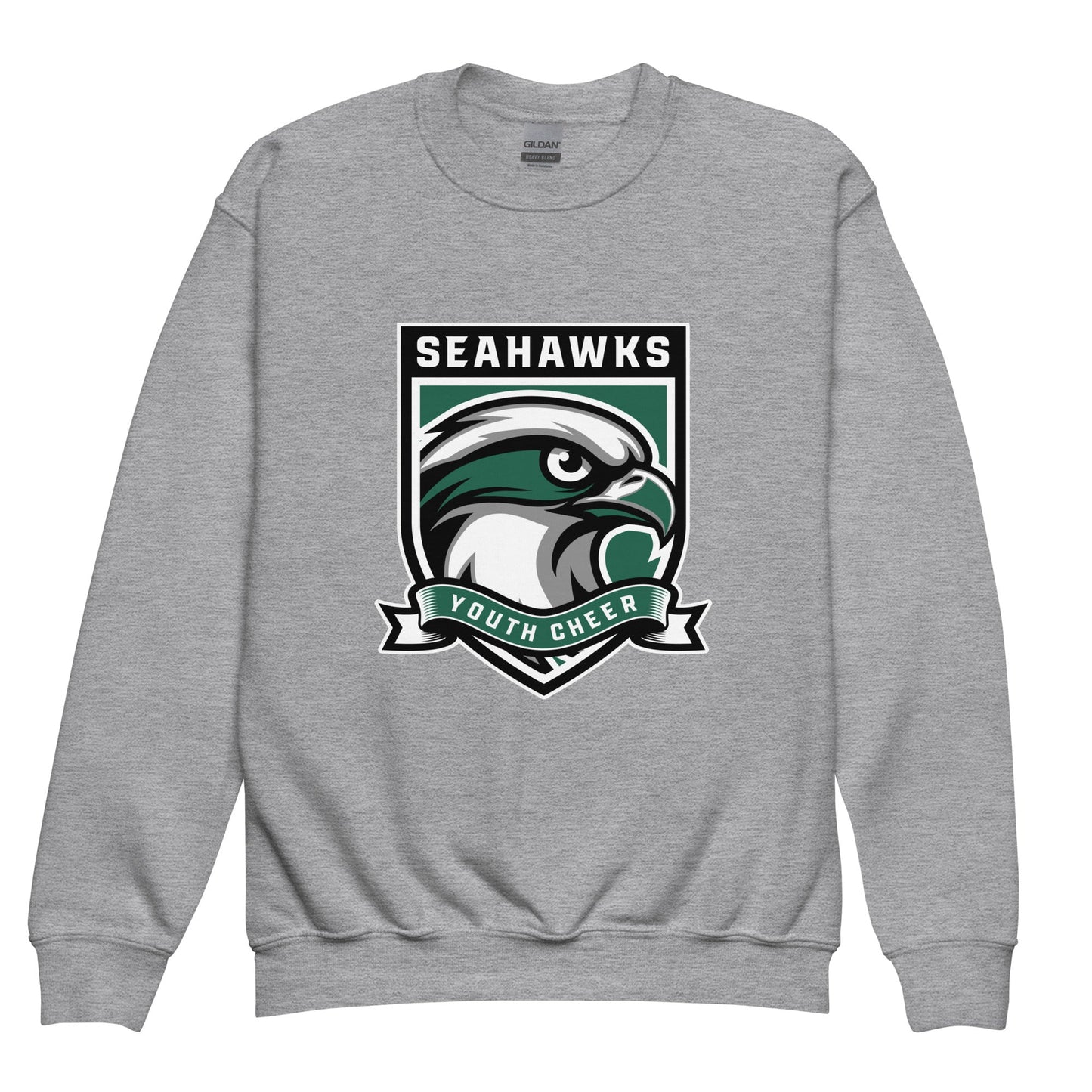 Classic | Youth Sweatshirt | Seahawks Youth Cheer | Shield Logo