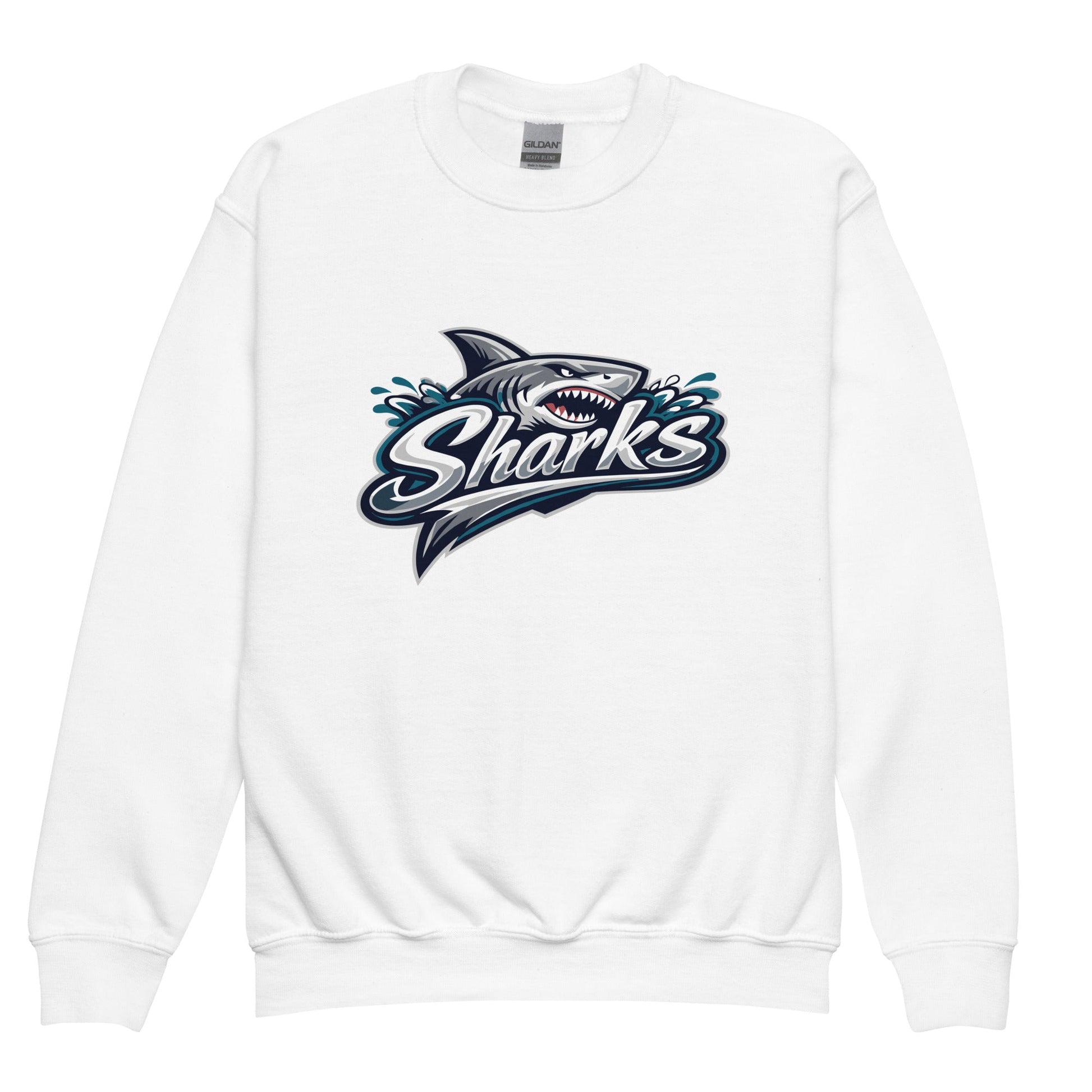 Classic | Youth Sweatshirt | Sharks | Sharks Logo
