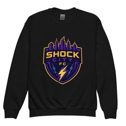 Classic | Youth Sweatshirt | Shock City FC | Crest Logo