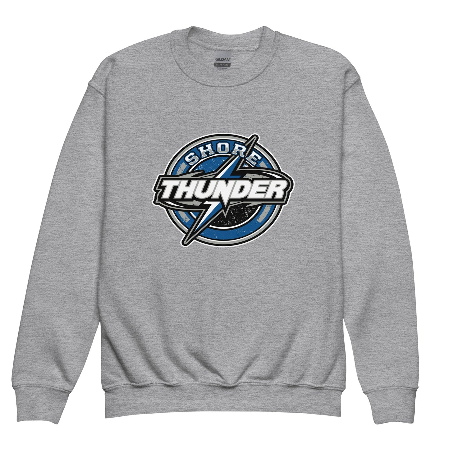 Classic | Youth Sweatshirt | Shore Thunder LLC | Badge Logo