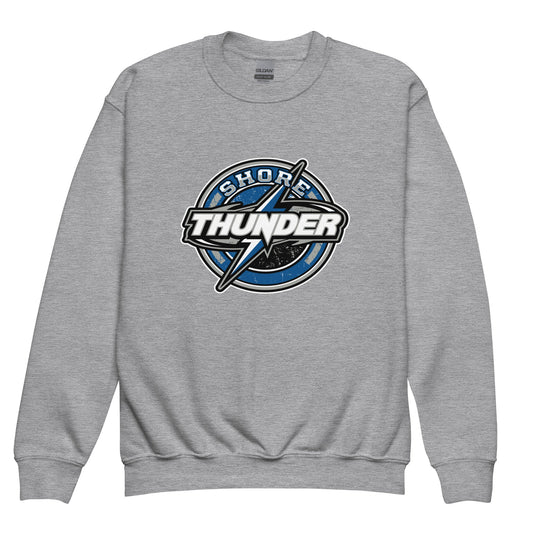 Classic | Youth Sweatshirt | Shore Thunder LLC | Badge Logo