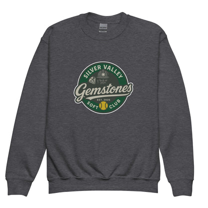 Classic | Youth Sweatshirt | Silver Valley Gemstones | Badge Logo