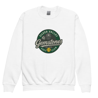 Classic | Youth Sweatshirt | Silver Valley Gemstones | Badge Logo