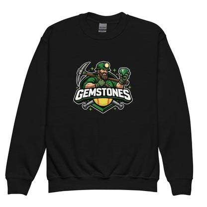 Classic | Youth Sweatshirt | Silver Valley Gemstones | Emerald Valley Logo
