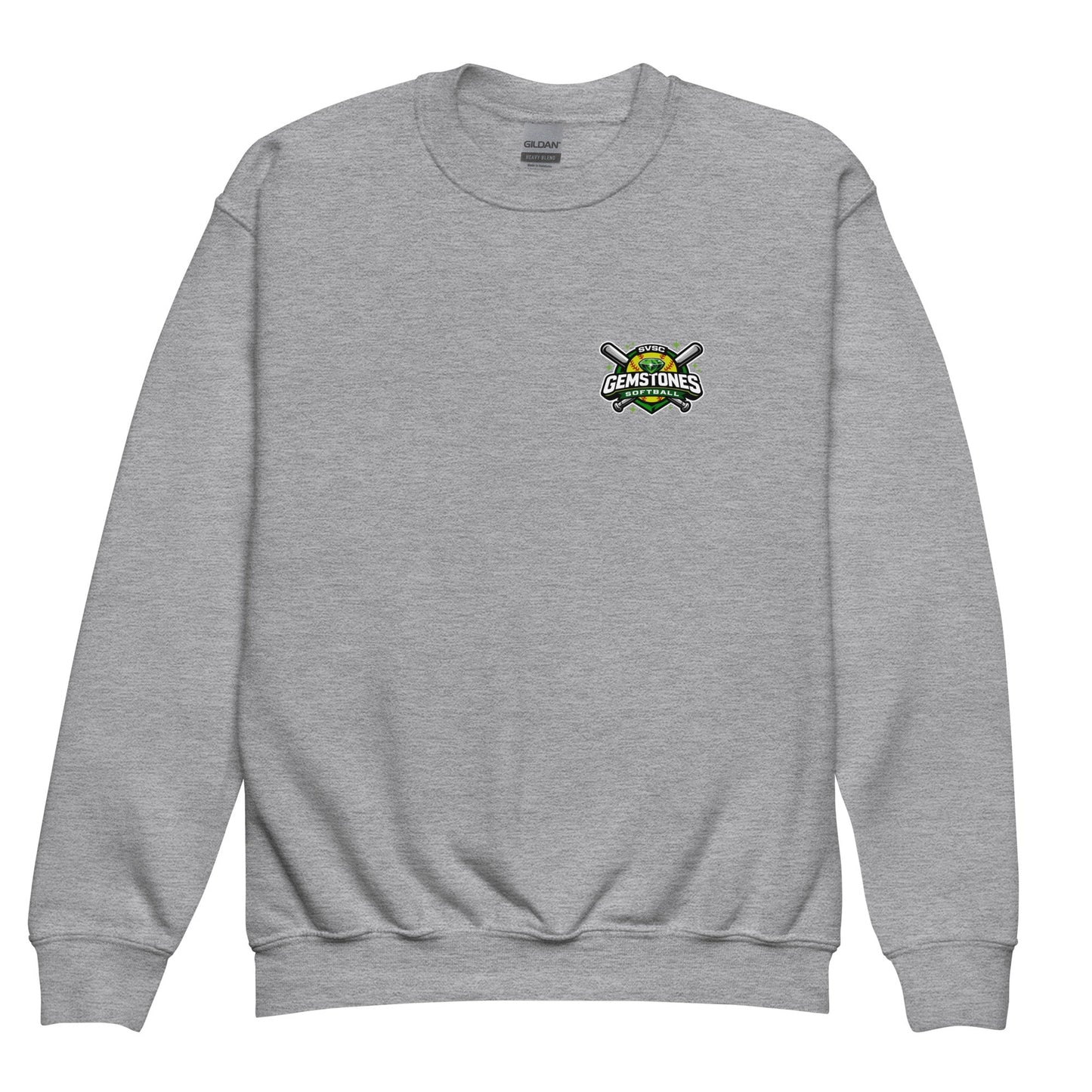 Classic | Youth Sweatshirt | Silver Valley Gemstones | Vanguard Logo