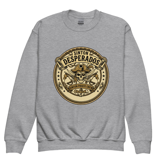 Classic | Youth Sweatshirt | Sinton Desperados Baseball | Badge Logo