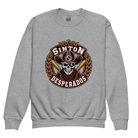 Classic | Youth Sweatshirt | Sinton Desperados Baseball | Ridge Varsity Logo