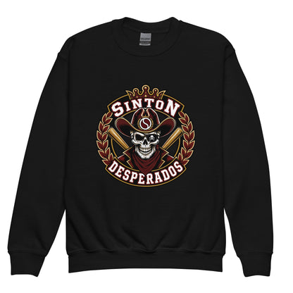 Classic | Youth Sweatshirt | Sinton Desperados Baseball | Ridge Varsity Logo