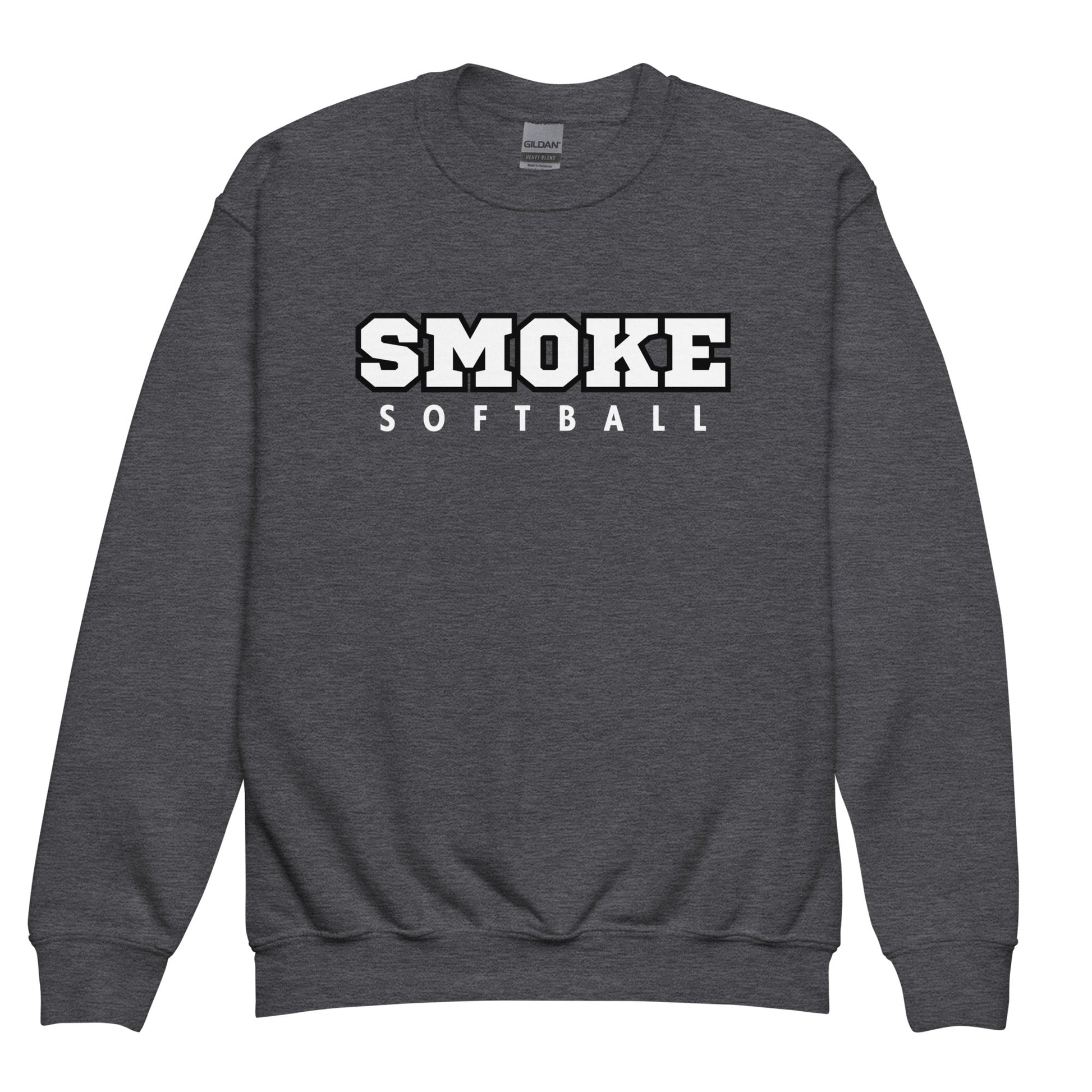 Classic | Youth Sweatshirt | Smoke 14U Softball | Crest Logo