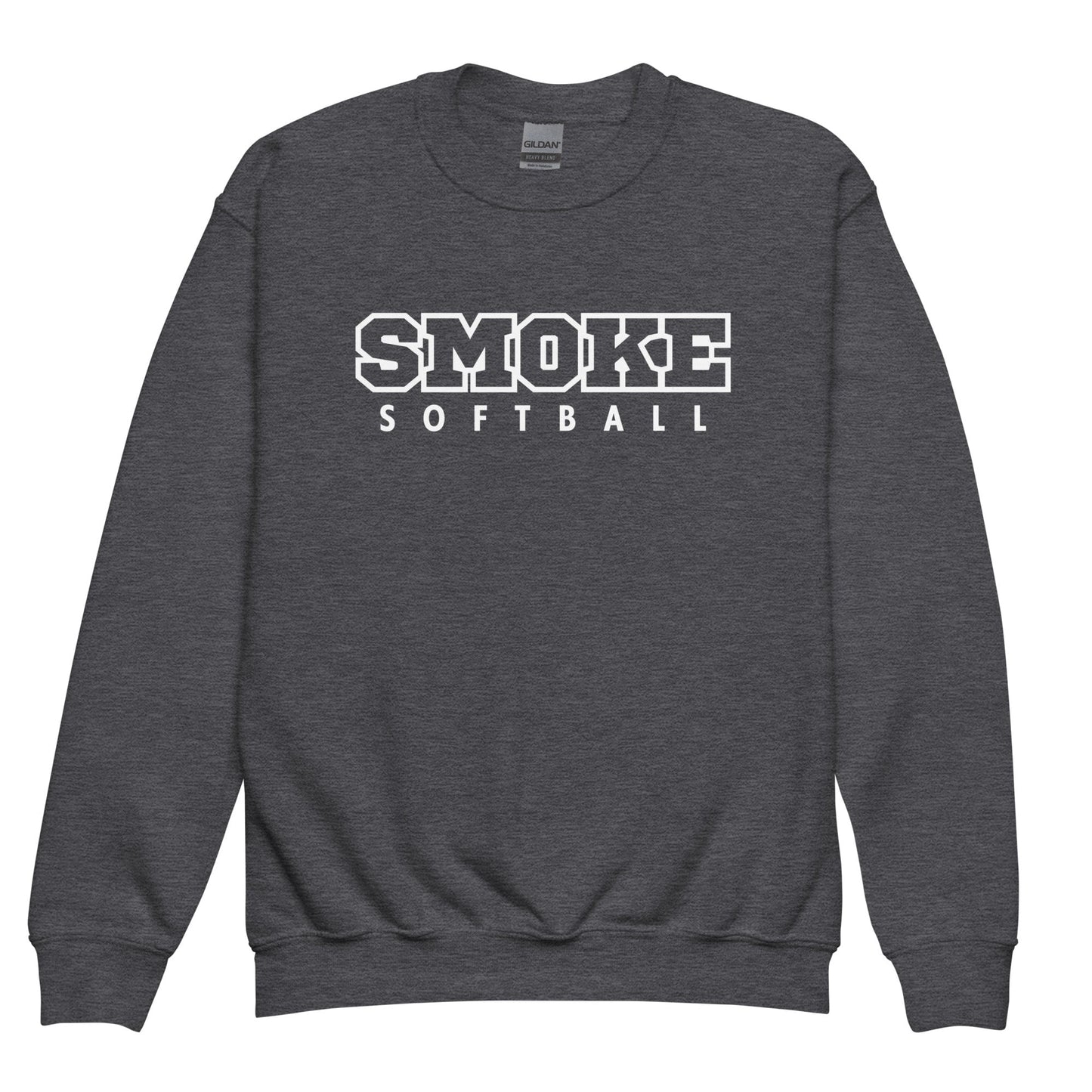 Classic | Youth Sweatshirt | Smoke 14U Softball | Emblem Logo