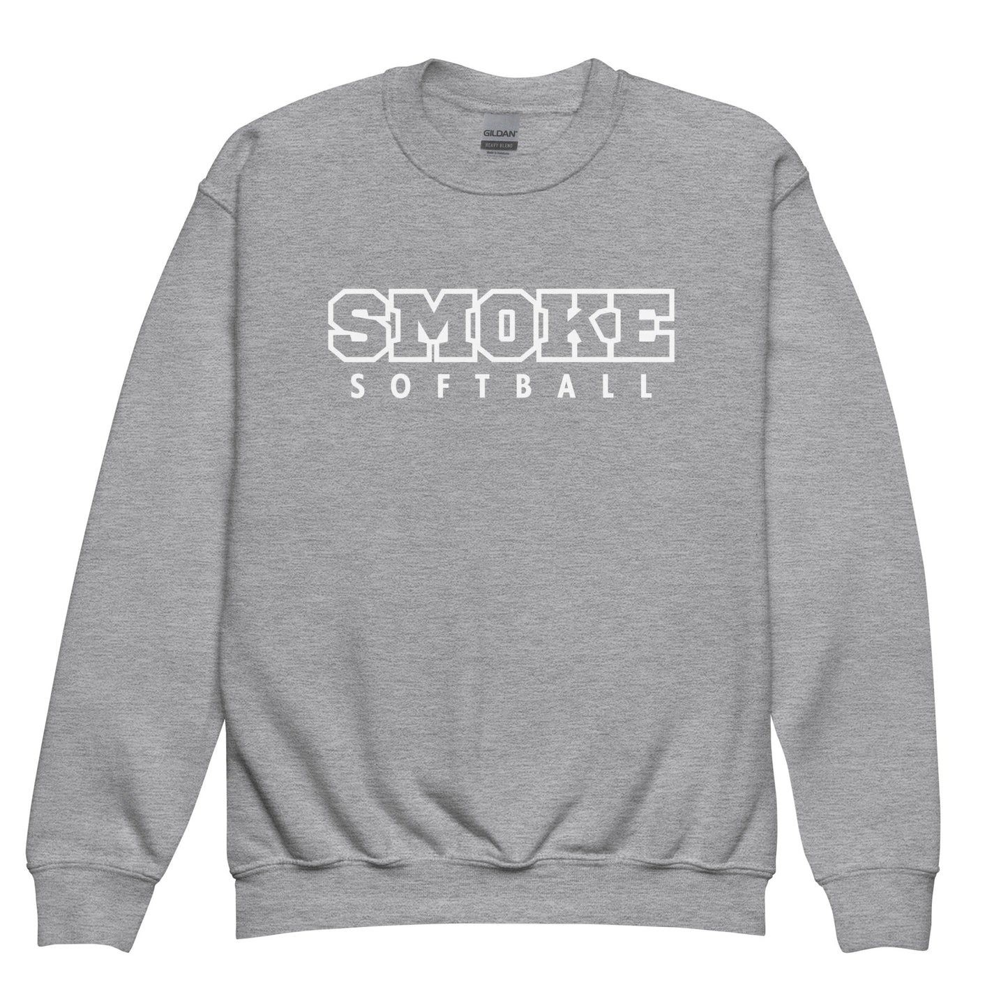 Classic | Youth Sweatshirt | Smoke 14U Softball | Emblem Logo
