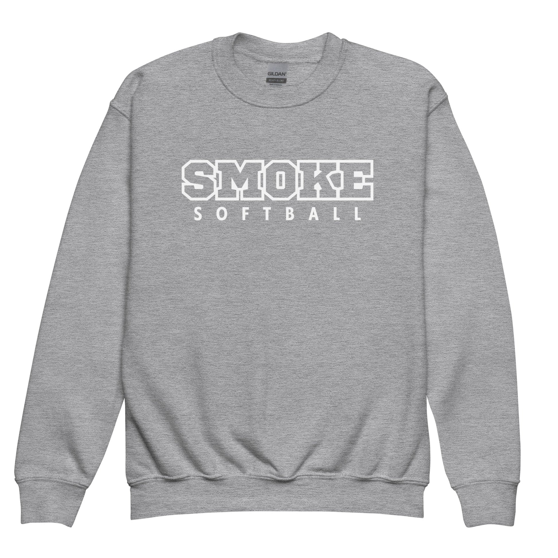 Classic | Youth Sweatshirt | Smoke 14U Softball | Emblem Logo