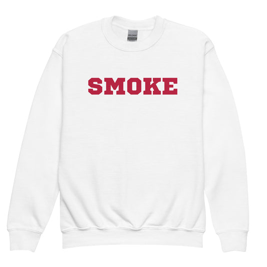 Classic | Youth Sweatshirt | Smoke 14U Softball | Modern Script Logo