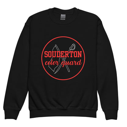 Classic | Youth Sweatshirt | Souderton Color Guard | Badge Logo