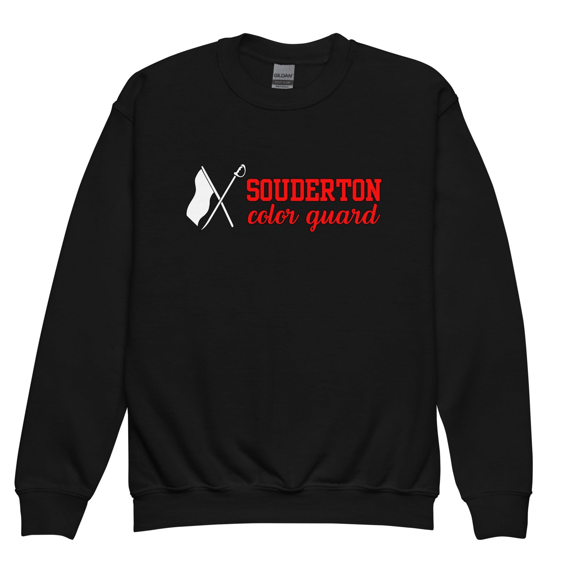 Classic | Youth Sweatshirt | Souderton Color Guard | Vanguard Banner Logo