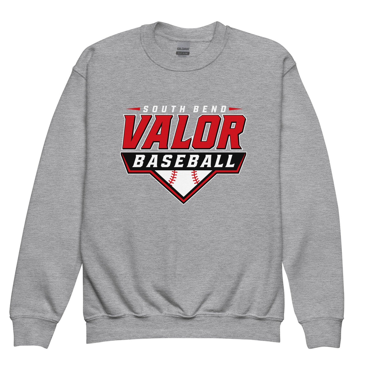 Classic | Youth Sweatshirt | South Bend Valor Baseball | Vanguard Logo