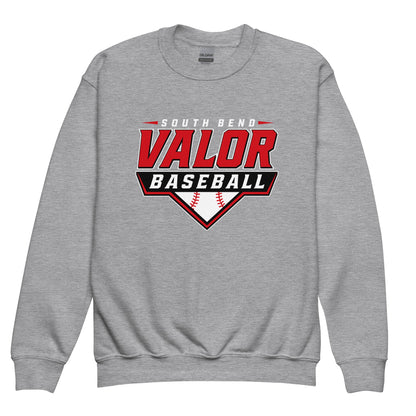 Classic | Youth Sweatshirt | South Bend Valor Baseball | Vanguard Logo