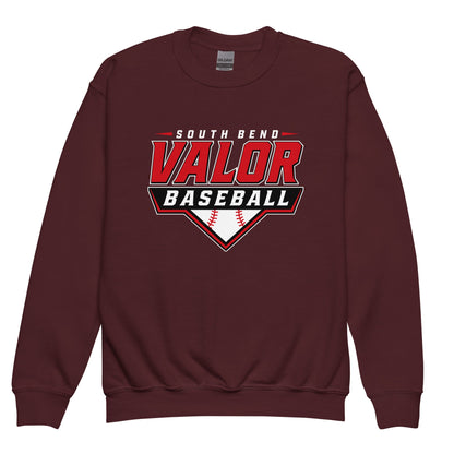 Classic | Youth Sweatshirt | South Bend Valor Baseball | Vanguard Logo