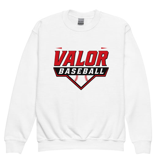Classic | Youth Sweatshirt | South Bend Valor Baseball | Vanguard Logo