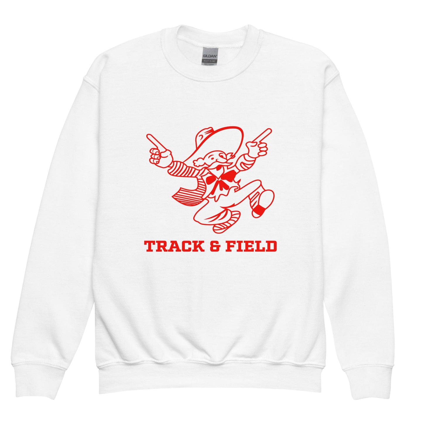 Classic | Youth Sweatshirt | South High Track | Mascot Logo