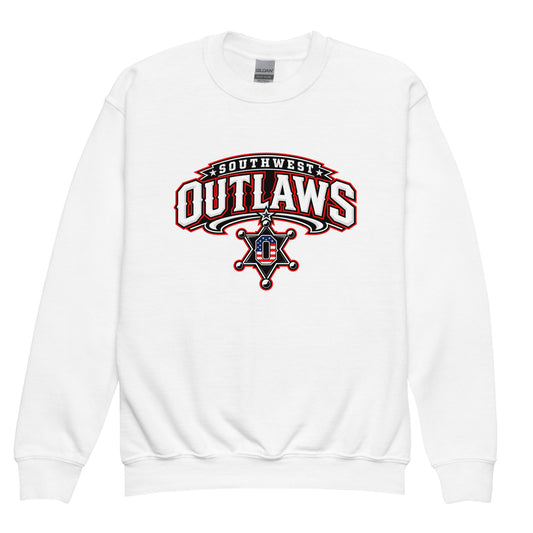 Classic | Youth Sweatshirt | Southwest Outlaws | Vanguard Logo