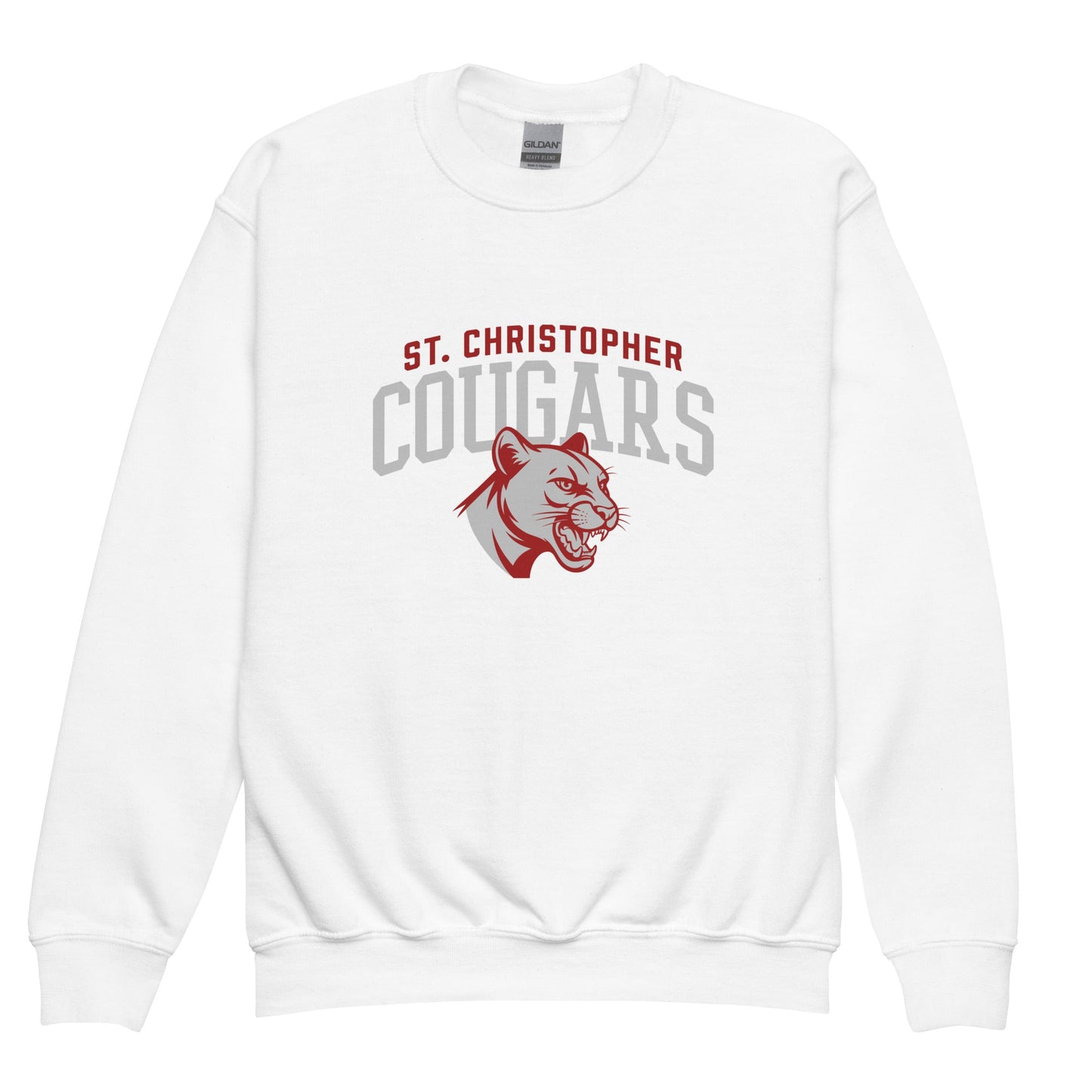Classic | Youth Sweatshirt | St. Christopher Cougars | Classic Logo