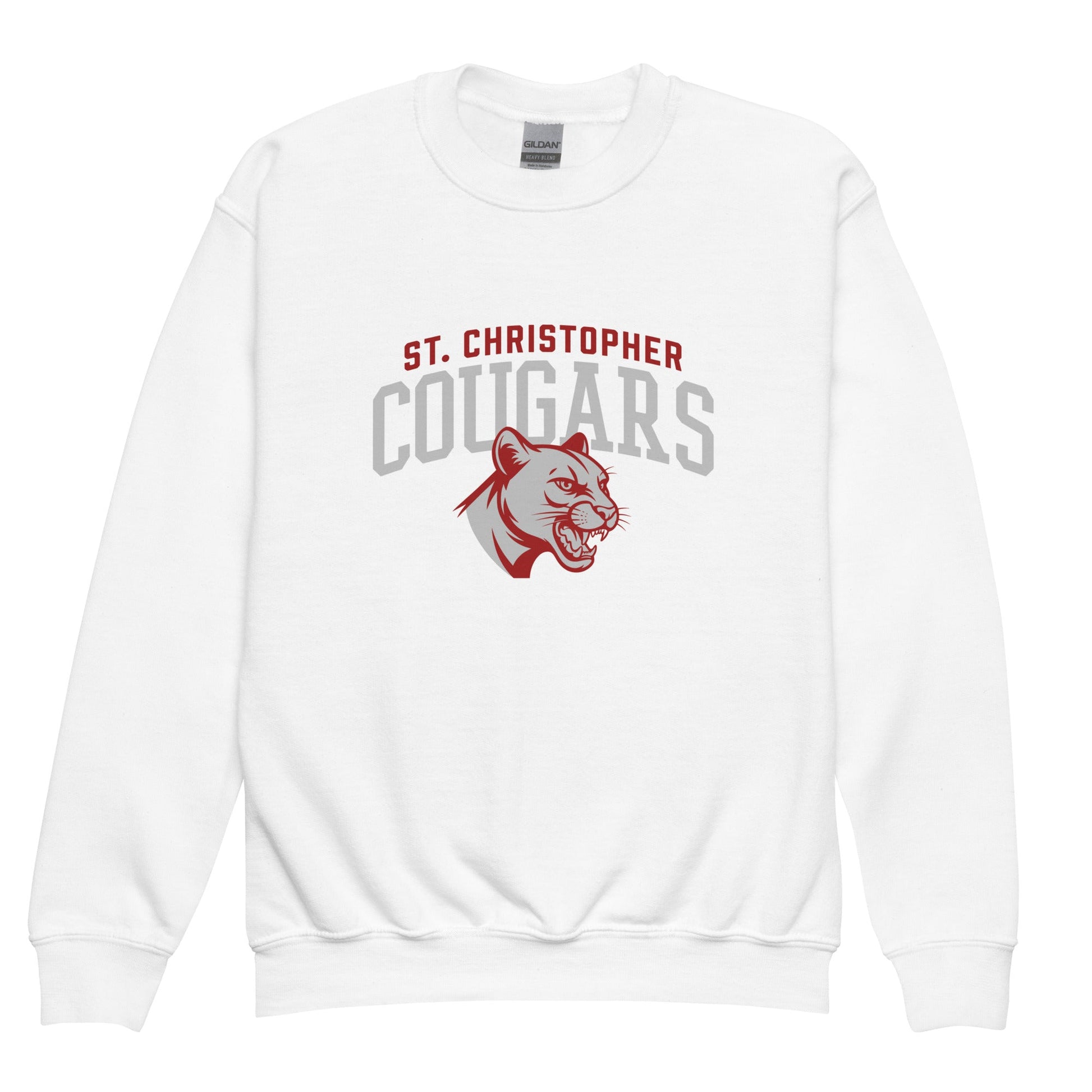 Classic | Youth Sweatshirt | St. Christopher Cougars | Classic Logo