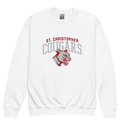 Classic | Youth Sweatshirt | St. Christopher Cougars | Classic Logo
