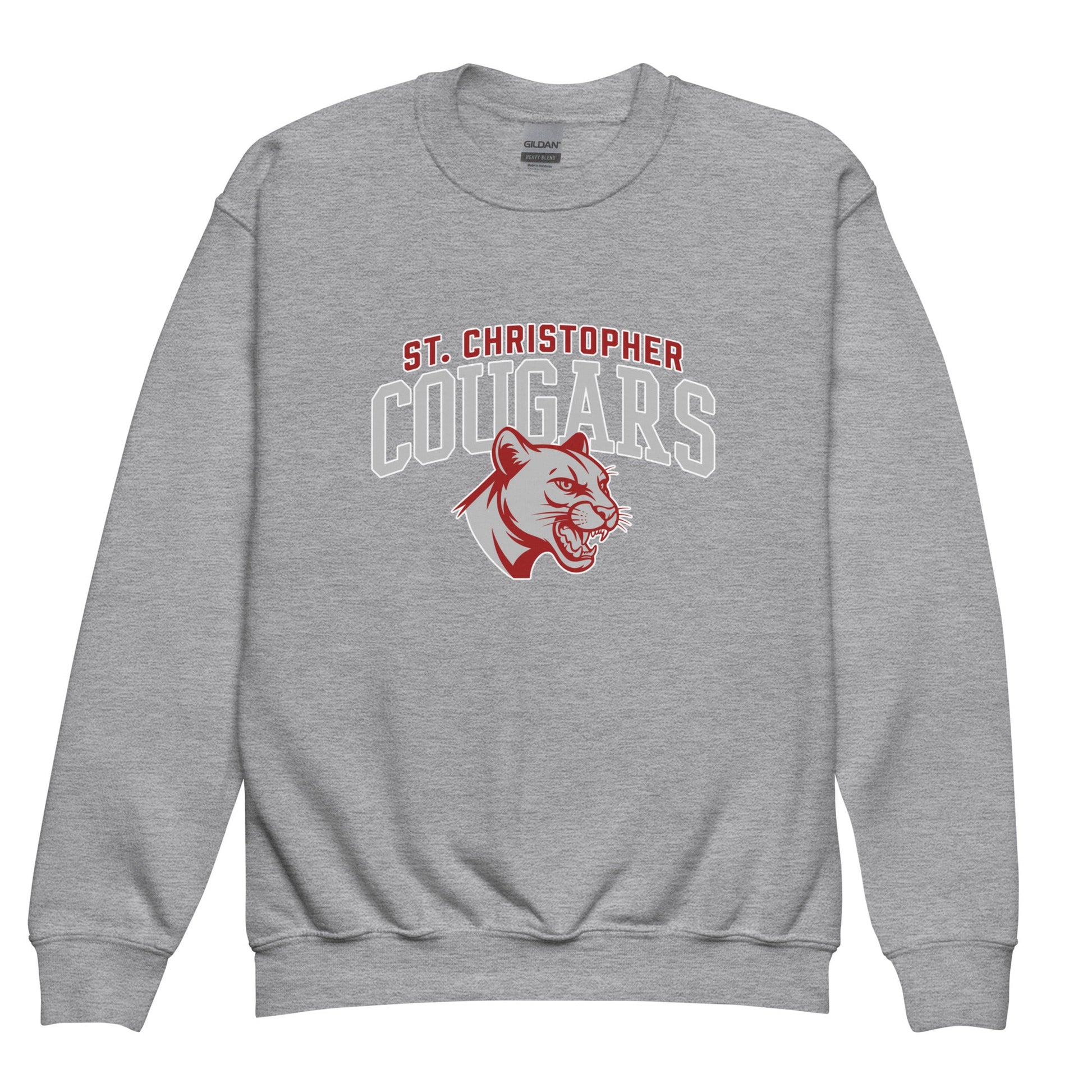 Classic | Youth Sweatshirt | St. Christopher Cougars | Classic Logo