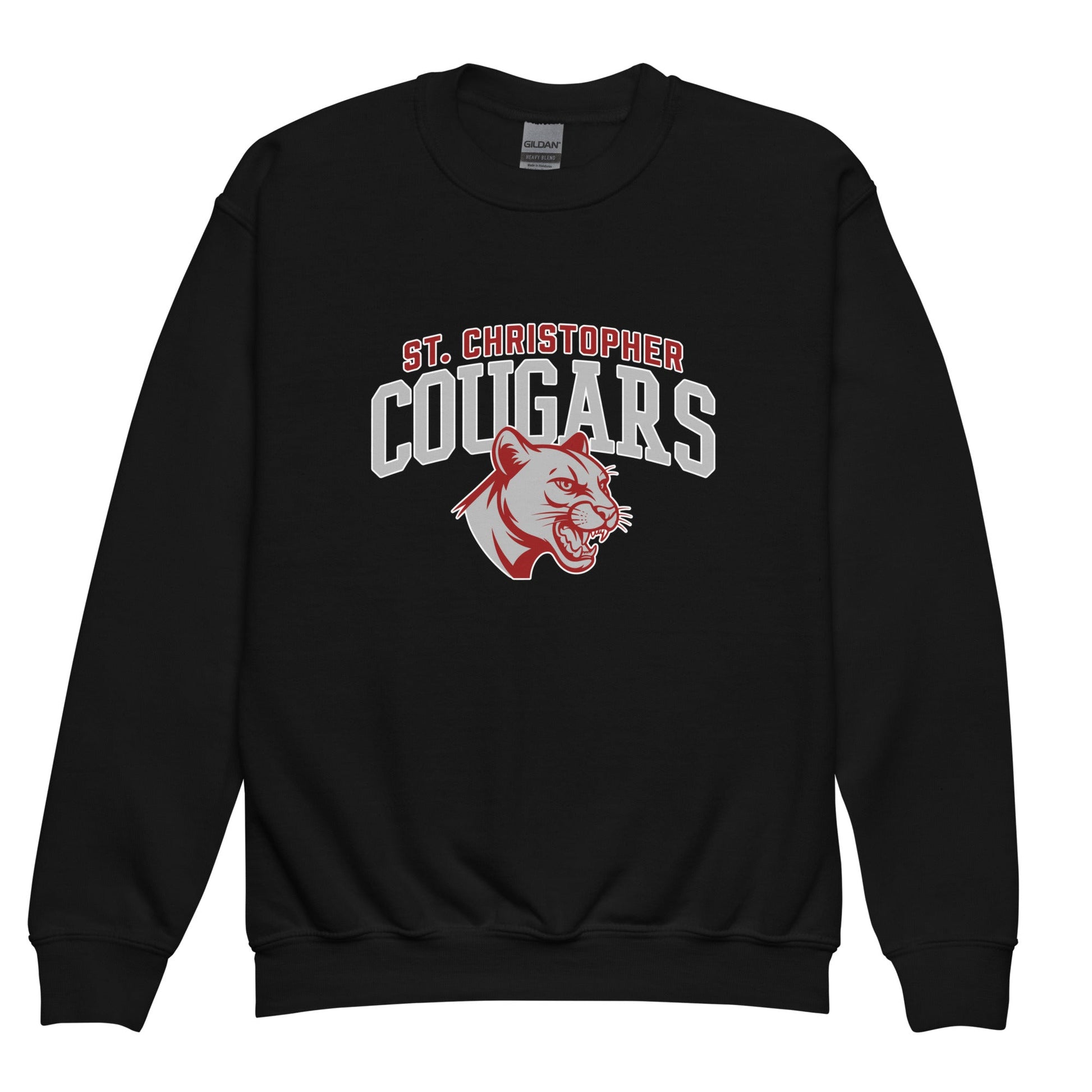 Classic | Youth Sweatshirt | St. Christopher Cougars | Classic Logo