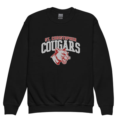 Classic | Youth Sweatshirt | St. Christopher Cougars | Classic Logo