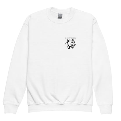 Classic | Youth Sweatshirt | St. Christopher Cougars | Modern Icon Logo