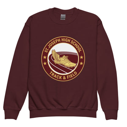 Classic | Youth Sweatshirt | St. Joseph High School - Track & Field | Badge Logo