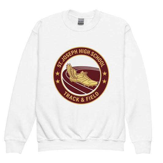 Classic | Youth Sweatshirt | St. Joseph High School - Track & Field | Badge Logo