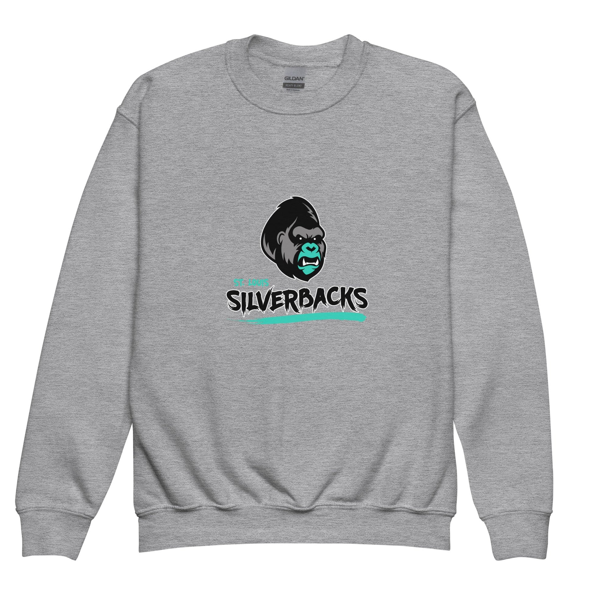 Classic | Youth Sweatshirt | St. Louis Silverbacks Women’s Football Team | Mascot Logo