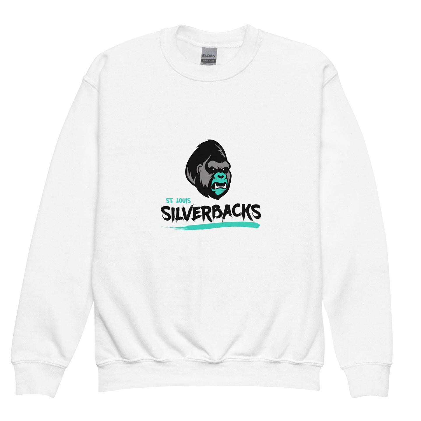 Classic | Youth Sweatshirt | St. Louis Silverbacks Women’s Football Team | Mascot Logo