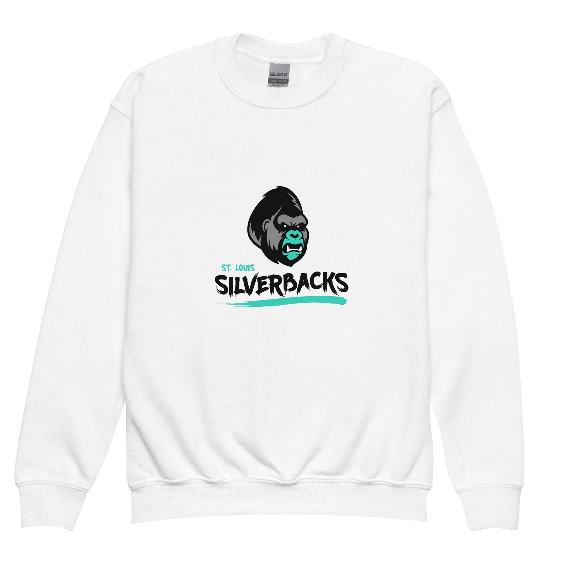Classic | Youth Sweatshirt | St. Louis Silverbacks Women’s Football Team | Mascot Logo