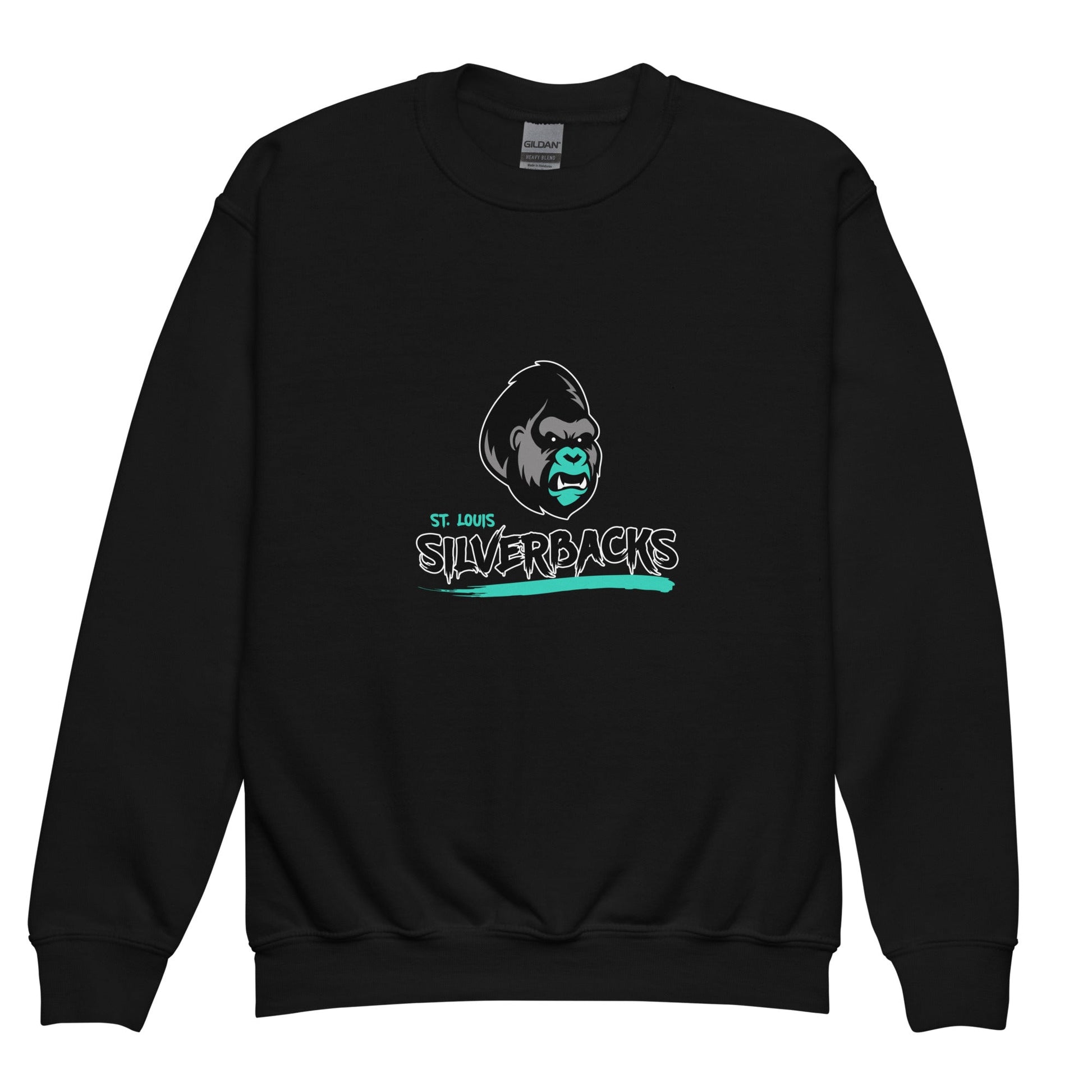 Classic | Youth Sweatshirt | St. Louis Silverbacks Women’s Football Team | Mascot Logo
