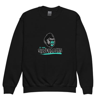 Classic | Youth Sweatshirt | St. Louis Silverbacks Women’s Football Team | Mascot Logo