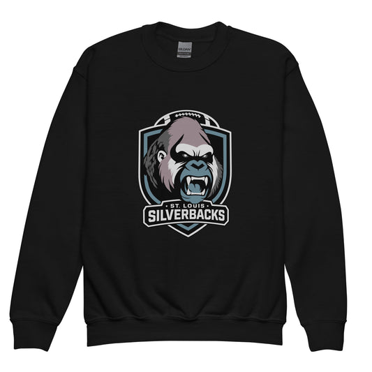 Classic | Youth Sweatshirt | St. Louis Silverbacks Women’s Football Team | Shield Logo