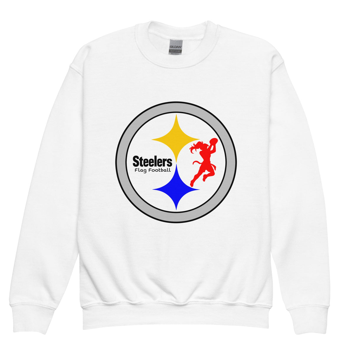 Classic | Youth Sweatshirt | Staten Island Steelers | Badge Logo