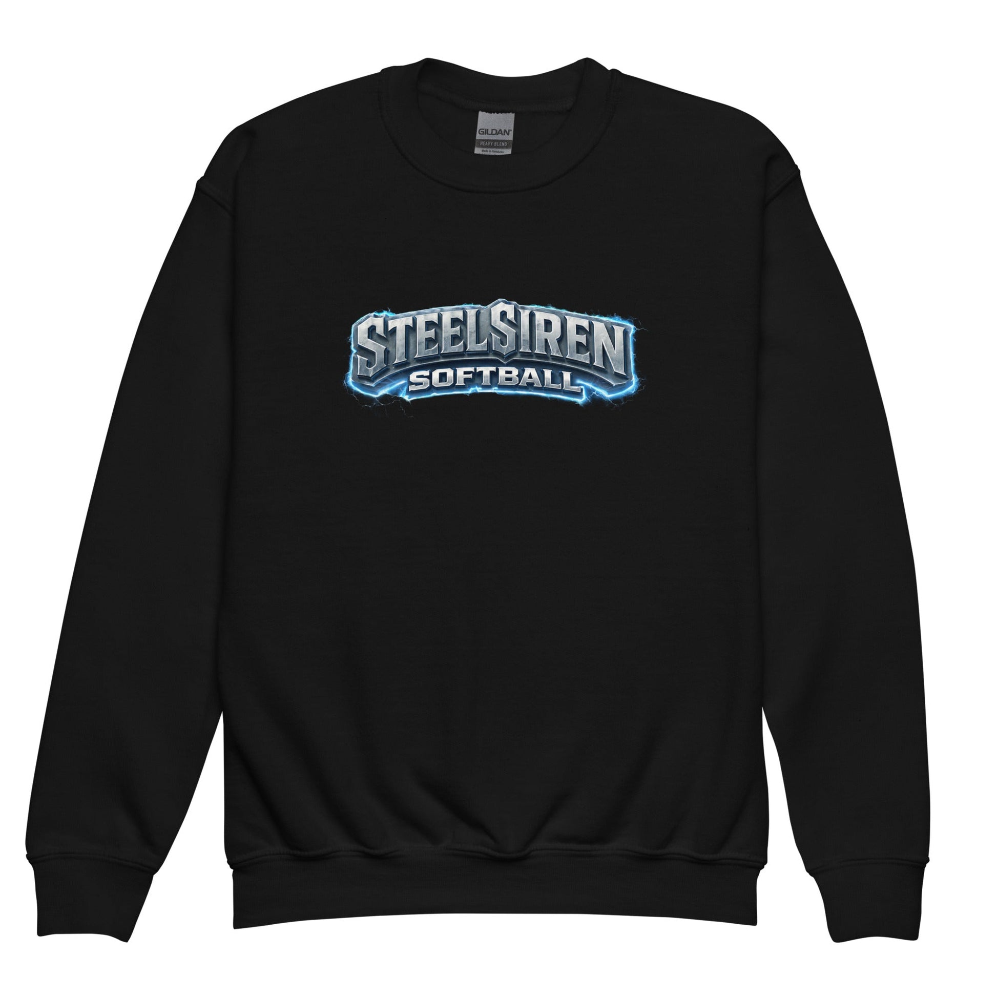Classic | Youth Sweatshirt | STEEL SIREN | Lightning Logo