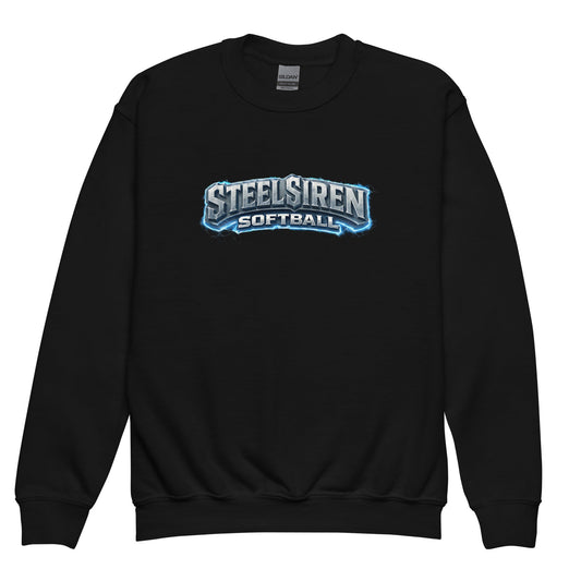 Classic | Youth Sweatshirt | STEEL SIREN | Lightning Logo