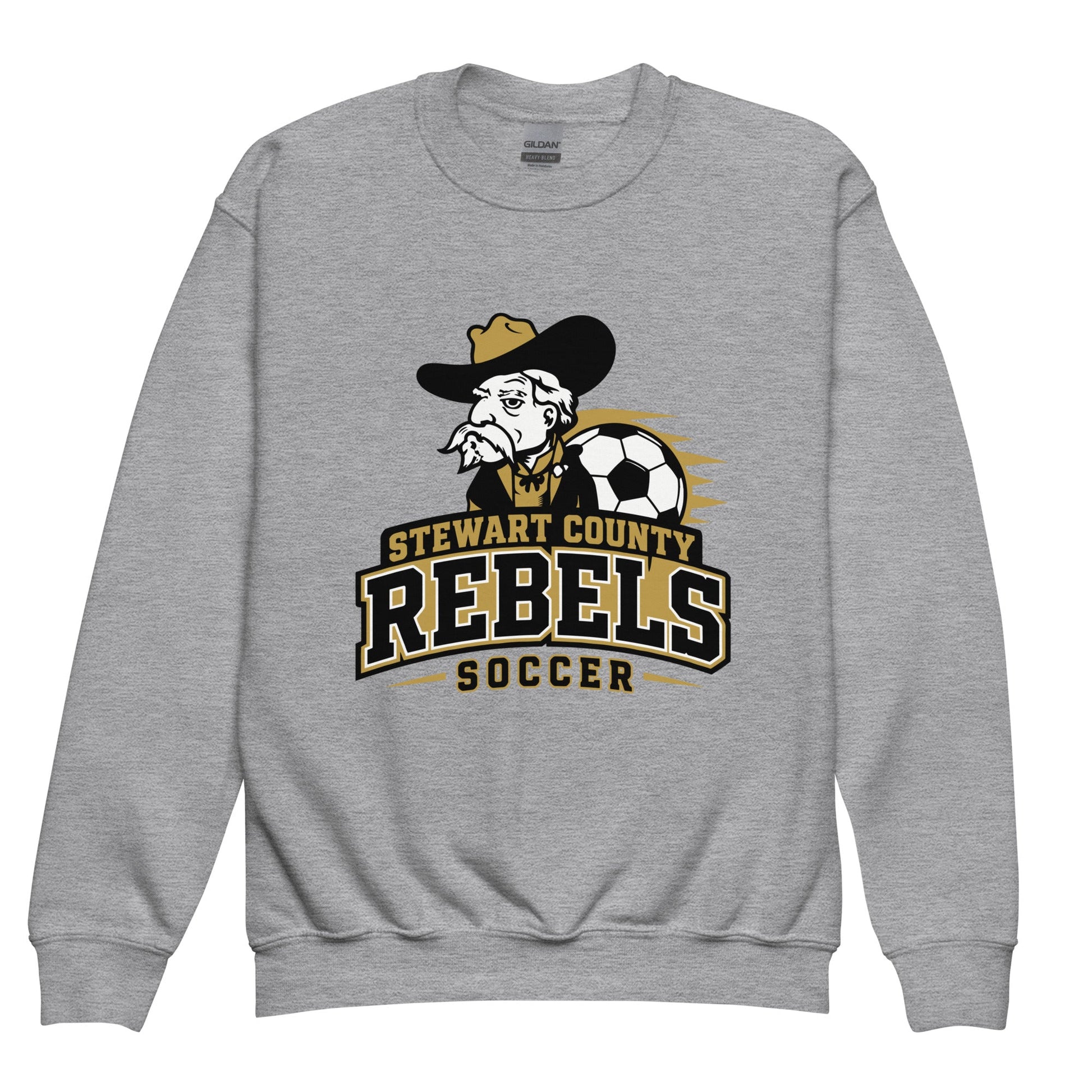 Classic | Youth Sweatshirt | Stewart County Soccer | Crest Logo