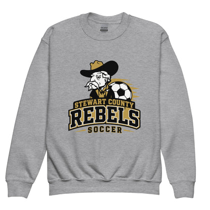 Classic | Youth Sweatshirt | Stewart County Soccer | Crest Logo