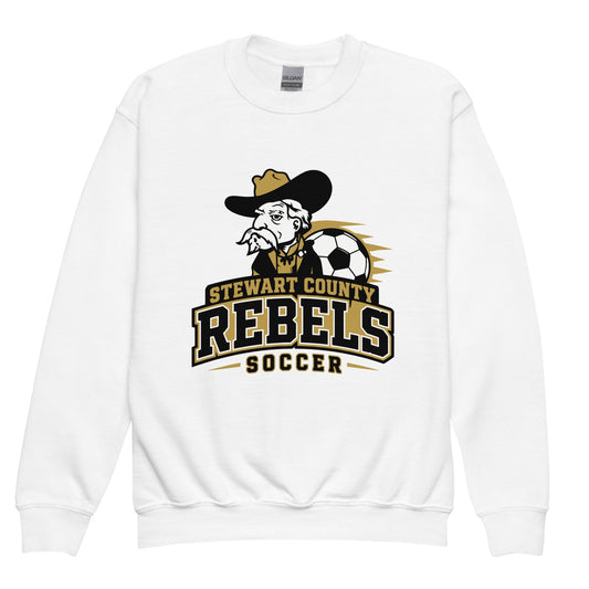 Classic | Youth Sweatshirt | Stewart County Soccer | Crest Logo